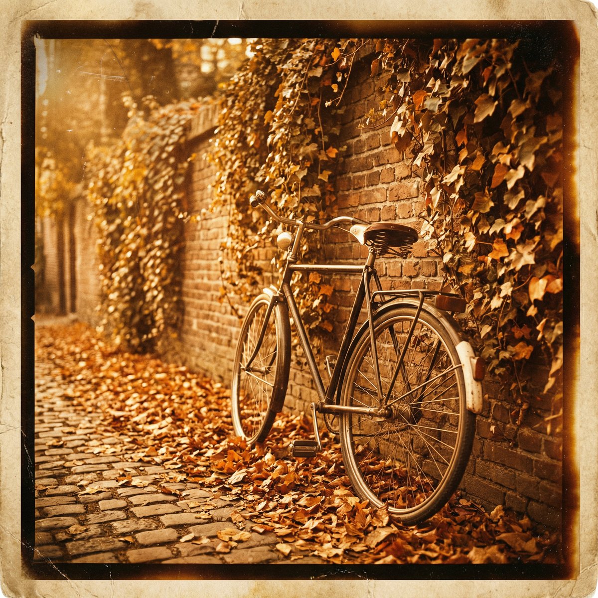 糖心Vlog秋日街巷复古摄影视频